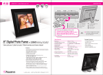 Aluratek 15" Digital Photo Frame w/ 256MB Memory Included