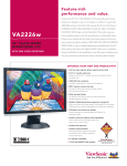 Viewsonic A Series 22" Value Series Widescreen LCD