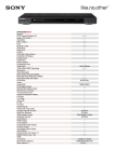 Sony DVD Player NS78, Black