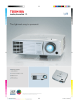 Toshiba DLP Data Projector TDP-P9