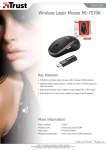 Trust Wireless Laser Mouse MI-7570K