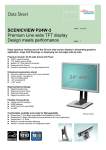Fujitsu SCENICVIEW Series P24W-3
