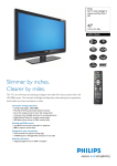 Philips WXGA Flat LCD TV 42" 42"