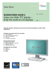 Fujitsu SCENICVIEW Series 22" LCD TFT Monitor