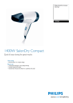 Philips SalonDry Compact Hairdryer