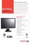 Viewsonic Value Series VA1926W