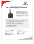 Targus MediaMate Projector/Notebook Combo Rolling Case