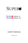 Supermicro X6DAL-TG