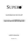 Supermicro SuperServer 5013C-MT Barebone System