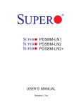Supermicro PDSBM-LN1 motherboard