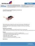 StarTech.com 2 Port SATA II and 2 Port IDE PCI Express Controller Card