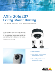 Axis 206/207 Ceiling Mount Housing