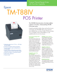 Epson TM-T88IV Receipt Printer