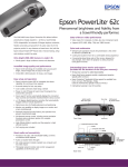 Epson PowerLite 62c