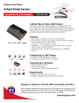 Keyspan 4-port Print Server