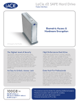 LaCie d2 SAFE Hard Drive 1TB