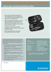 Sennheiser Bluetooth Lightweight Earset - Wireless Connectivity