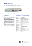 Dynamode 24-PORT 10/100/1000 SWITCH