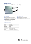 Dynamode 2-Port Pocket KVM with Cables