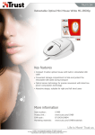 Trust Retractable Optical Mini Mouse White MI-2850Sp