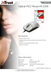 Trust Optical PS/2 Mouse MI-2200