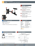 Chief Swing Arm Wall Mount