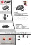 Trust Wireless Optical Mouse MI-4910D