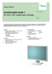 Fujitsu SCENICVIEW Series E22W-1