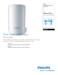 Philips Replacement filter for on tap purifier WP3911