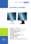 NEC MultiSync® LCD1970NXp