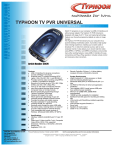 Typhoon TV PVR Universal