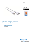 Philips Sync & charge cable SJM3110