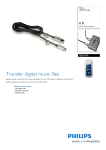 Philips USB MP3 cable SJM2110H