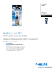 Philips SFL5220 Pocket Flashlight
