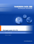 Tandberg Data StorageLoader 2U LTO, 1 x 10 LTO-3