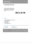 Belkin Satellite Cable