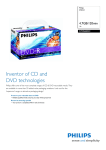 Philips DM4S6B02C 4.7GB / 120min 16x DVD-R