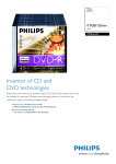 Philips DM4L6S10C 4.7GB / 120min 16x LS DVD-R