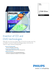 Philips DM4S6D20F 4.7GB / 120min 16x DVD-R