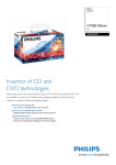 Philips DR4S6B02C 4.7GB / 120min 16x DVD+R
