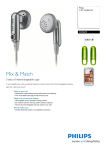 Philips SHE2610 In-Ear Headphones