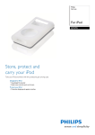 Philips SJM3705 For iPod Gel case