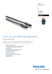 Philips SWA3510 1.0 m Stereo Audio Fiber optic cable