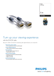 Philips SWV3544 5 m DVI cable