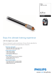 Philips Digital coax cable SWA6721