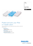 Philips SJM3706 For iPod 3-pack Gel case