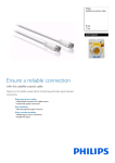 Philips SWV2302W 5.0 m F-Type Satellite Connection Cable