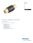 Philips SWA2070 RCA coupler