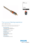 Philips SWA3566 1,5 m Digital audio cable