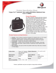 Targus 15.4" Trademark Toploading 200 Edition Notebook Case